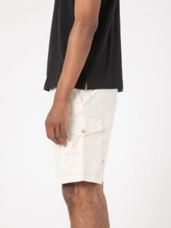 BERMUDAS CARGO DE HOMBRE WOODY BEIGE -Capitan Denim pantalon corto de hombre beige hecho en espana comodo
