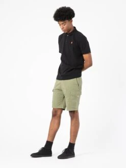 BERMUDAS CARGO DE HOMBRE WOODY GREEN -Capitan Denim pantalon corto verde hecho en espana comodo