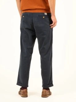 CELENTANO MARINE BLUE 13 CELENTANO MARINE BLUE -Capitan Denim pantalon de hombre azul marino chino comodo sostenible hecho en espana