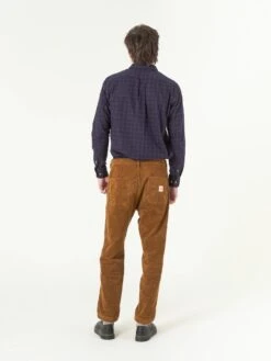 Pantalón De Pana De Hombre BONET FALLOW BROWN 9 Pantalón De Pana De Hombre BONET FALLOW BROWN -Capitan Denim pantalon de hombre de pana marron oscuro comodo hecho en espana