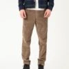 Pantalón De Hombre De Pana BONET BROWN 1 Pantalón De Hombre De Pana BONET BROWN -Capitan Denim pantalon de hombre de pana marron relaxed recto hecho en espana sostenible