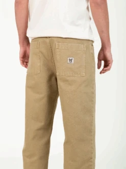 PAXTON OLD CAMEL -Capitan Denim pantalon de hombre marron claro camel baggy relaxed hecho en espana comodo