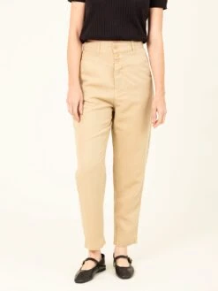 PANTALÓN JOGGER DE TENCEL™ Lyocell Fibers ELIS BEIGE