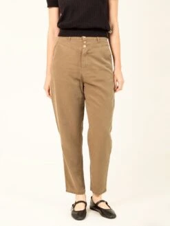 PANTALÓN JOGGER DE TENCEL™ Lyocell Fibers ELIS KHAKI GREEN