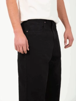 PAXTON OLD BLACK 12 PAXTON OLD BLACK -Capitan Denim pantalon negro de hombre baggy relaxed hecho en espana comodo