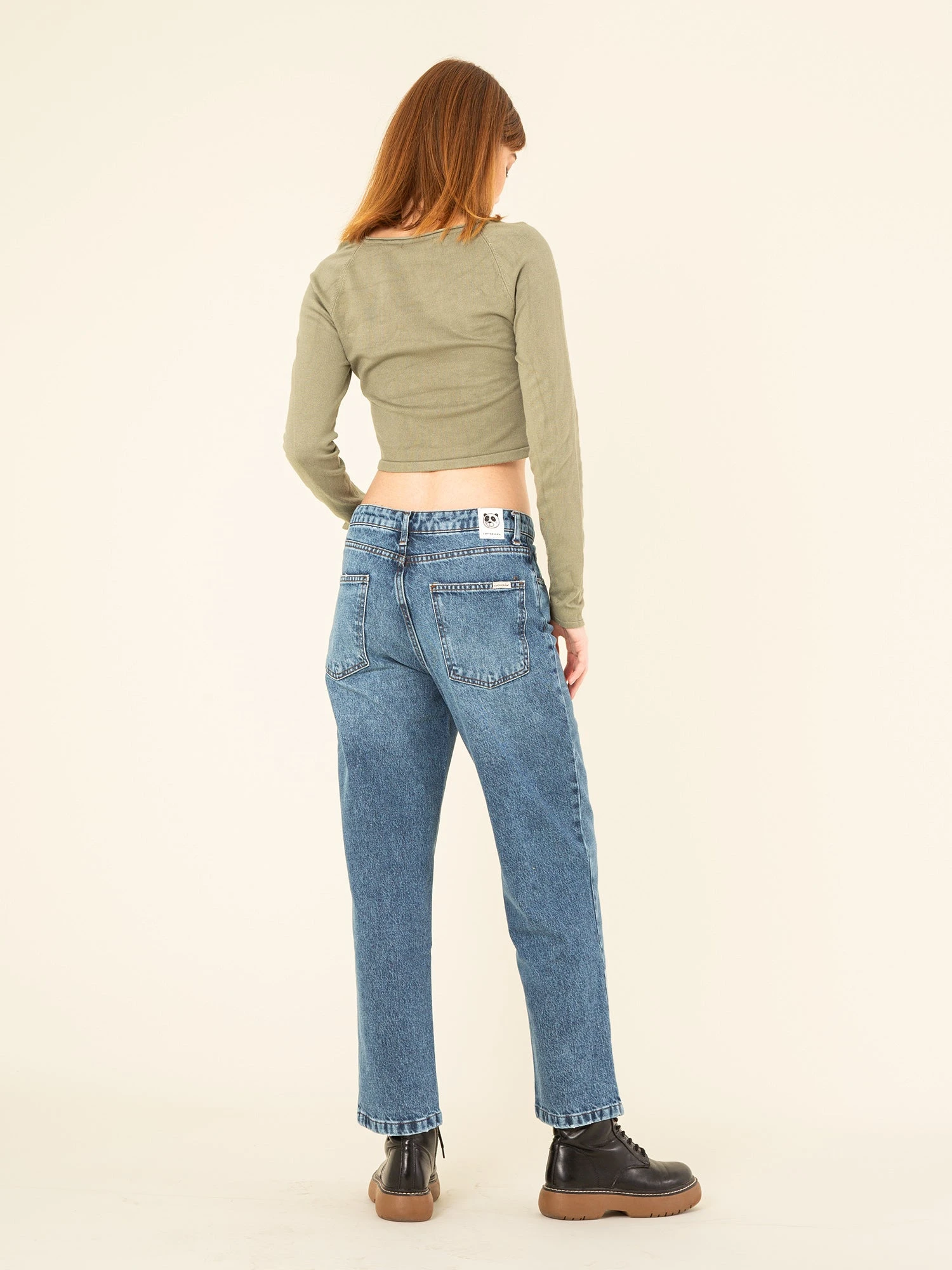 PANTALÓN VAQUERO DE MUJER MOMFIT TULSA MID BLUE ECO 5 PANTALÓN VAQUERO DE MUJER MOMFIT TULSA MID BLUE ECO - Imagen 3