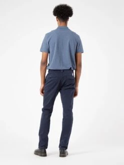 PANTALONES CHINOS DE HOMBRE LOMAS NAVY -Capitan Denim pantalones chinos azules oscuros de hombre hechos en espana
