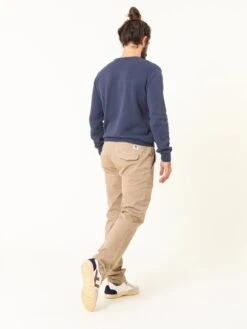 PANTALONES JOGGER DE HOMBRE LOMAS BEIGE -Capitan Denim pantalones chinos de hombre beige jogger comodos hechos en espana sostenibles