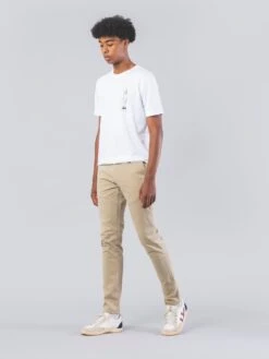 PANTALONES CHINOS LOMAS ARENA -Capitan Denim pantalones chinos de hombre slim