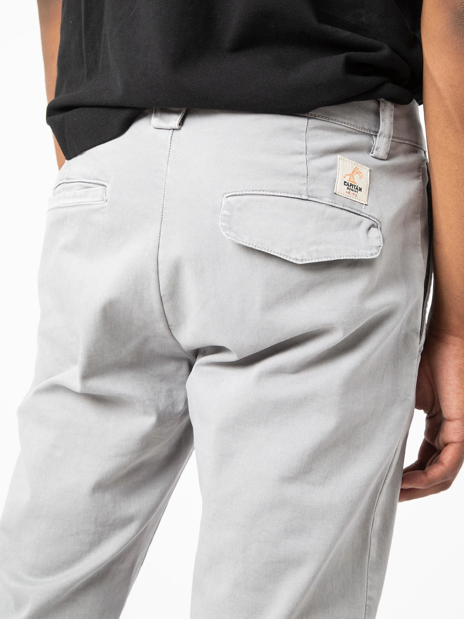 PANTALONES CHINOS DE HOMBRE LOMAS LIGHT GREY 9 PANTALONES CHINOS DE HOMBRE LOMAS LIGHT GREY - Imagen 7