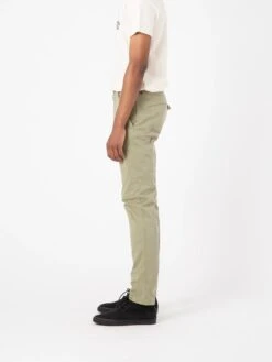 PANTALONES CHINOS DE HOMBRE LOMAS LIGHT GREEN 10 PANTALONES CHINOS DE HOMBRE LOMAS LIGHT GREEN -Capitan Denim pantalones chinos verdes de hombre hechos en espana sostenibles