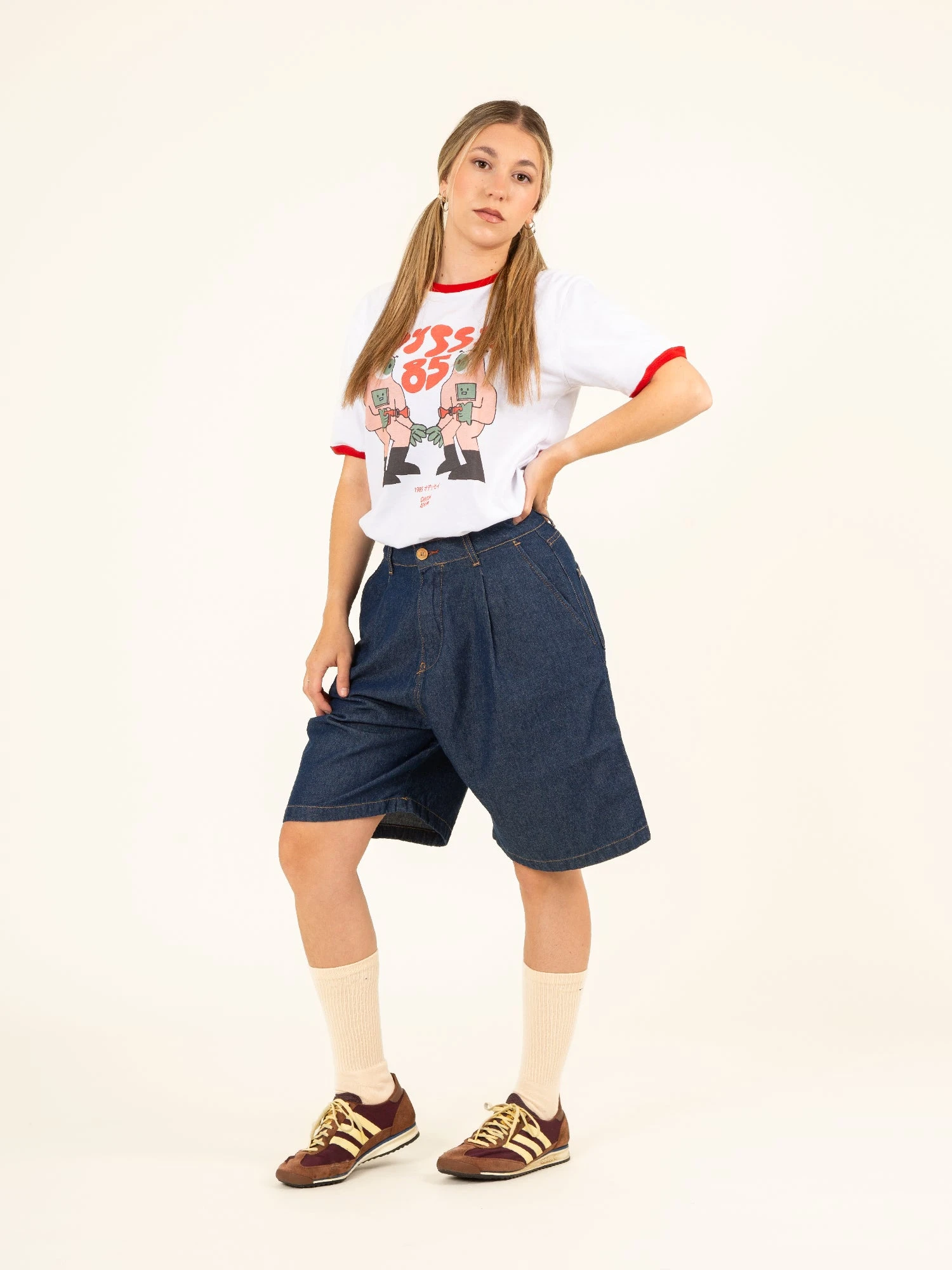 BERMUDAS VAQUERAS DE MUJER SABINE DARK BLUE 5 BERMUDAS VAQUERAS DE MUJER SABINE DARK BLUE - Imagen 3