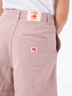 BERMUDAS DE MUJER KAYE PINK 16 BERMUDAS DE MUJER KAYE PINK -Capitan Denim pantalones cortos de mujer rosas sostenibles hechas en espana