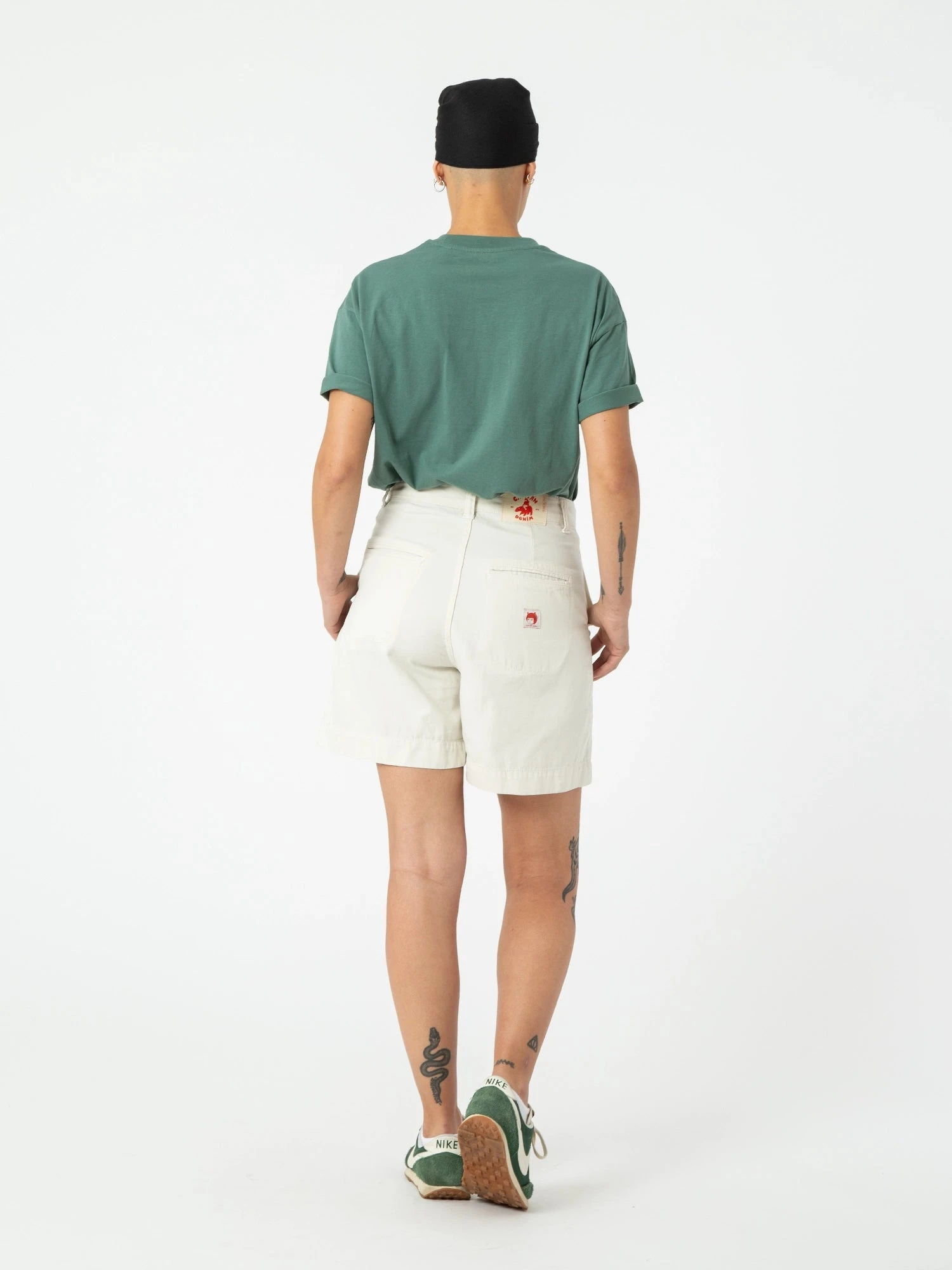 BERMUDAS DE MUJER KAYE ECRU 6 BERMUDAS DE MUJER KAYE ECRU - Imagen 4