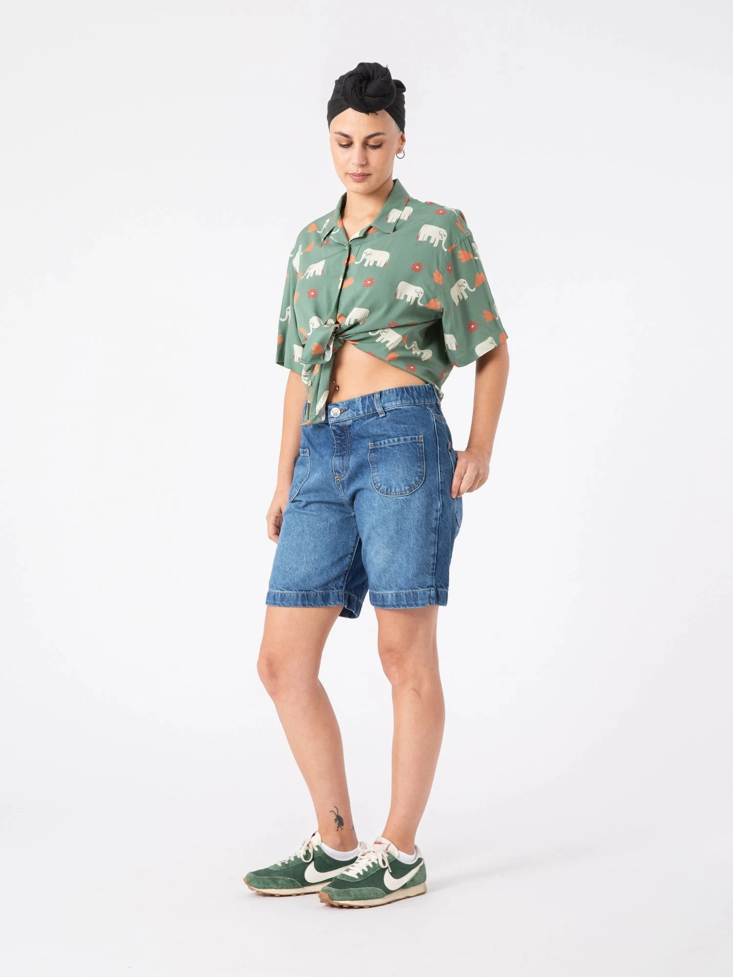 BERMUDAS VAQUERAS DE MUJER MAZZY MID BLUE 7 BERMUDAS VAQUERAS DE MUJER MAZZY MID BLUE - Imagen 5