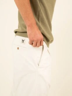 CELENTANO RAW COTON 15 CELENTANO RAW COTON -Capitan Denim pantalones de hombre blancos chinos anchos comodo sostenible hecho en espana