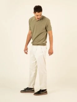 CELENTANO RAW COTON 11 CELENTANO RAW COTON -Capitan Denim pantalones de hombre claros chinos relaxed comodo sostenible hecho en espana