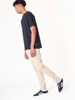 PANTALÓN DE HOMBRE SLIM FLAMINGO CREAM -Capitan Denim pantalones de hombre slim beige comodos hechos en espana sostenibles