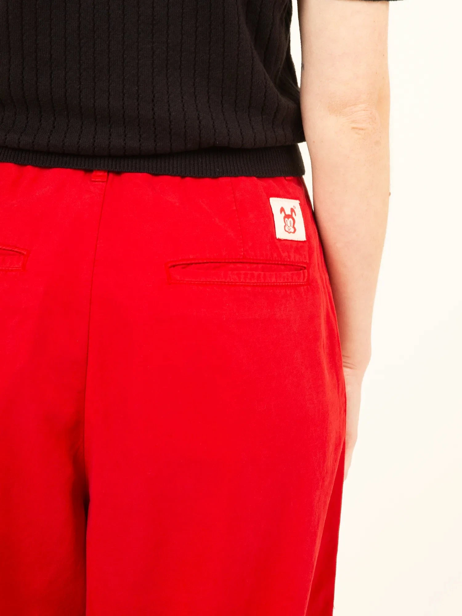 PANTALÓN DE VERANO DE MUJER NARA RED 9 PANTALÓN DE VERANO DE MUJER NARA RED - Imagen 7