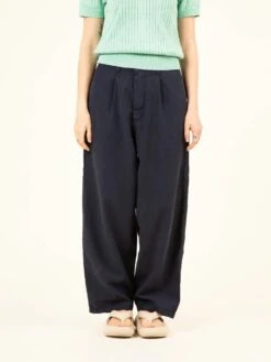 PANTALÓN DE VERANO DE MUJER NARA MARINE BLUE