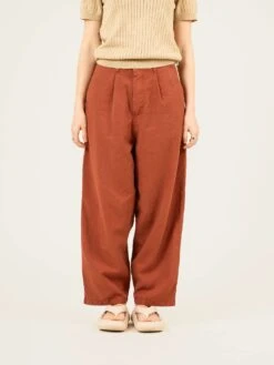 PANTALÓN DE VERANO DE MUJER NARA TERRACOTA