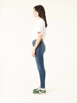 PANTALONES PITILLOS DE MUJER DENVER BLUE BLAST -Capitan Denim pantalones pitillos de mujer comodos hechos en espana sostenibles