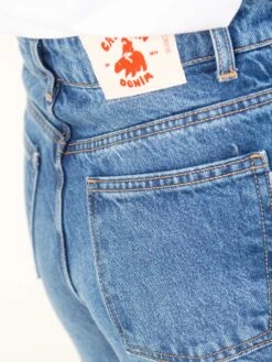 PANTALÓN VAQUERO DE MUJER CULOTTE SIMONE MID USED BLUE TENCEL™ Lyocell Fibers 16 PANTALÓN VAQUERO DE MUJER CULOTTE SIMONE MID USED BLUE TENCEL™ Lyocell Fibers -Capitan Denim pantalones vaqueros azul medio de mujer relaxed culotte hechos en espana sostenibles comodos 1