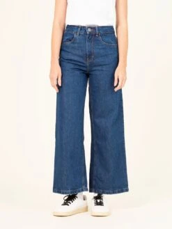 PANTALÓN VAQUERO DE MUJER CULOTTE SIMONE DRY BLUE TENCEL™ Lyocell Fibers