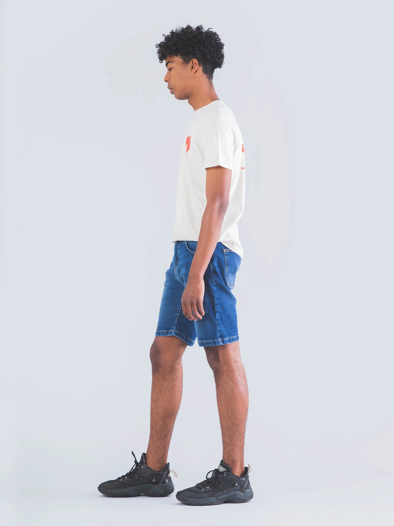 PANTALÓN CORTO VAQUERO DE HOMBRE JAY VINTAGE DARK BLUE 5 PANTALÓN CORTO VAQUERO DE HOMBRE JAY VINTAGE DARK BLUE - Imagen 3