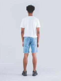 PANTALÓN CORTO VAQUERO DE HOMBRE JAY LIGHT BLUE -Capitan Denim pantalones vaqueros claros para verano