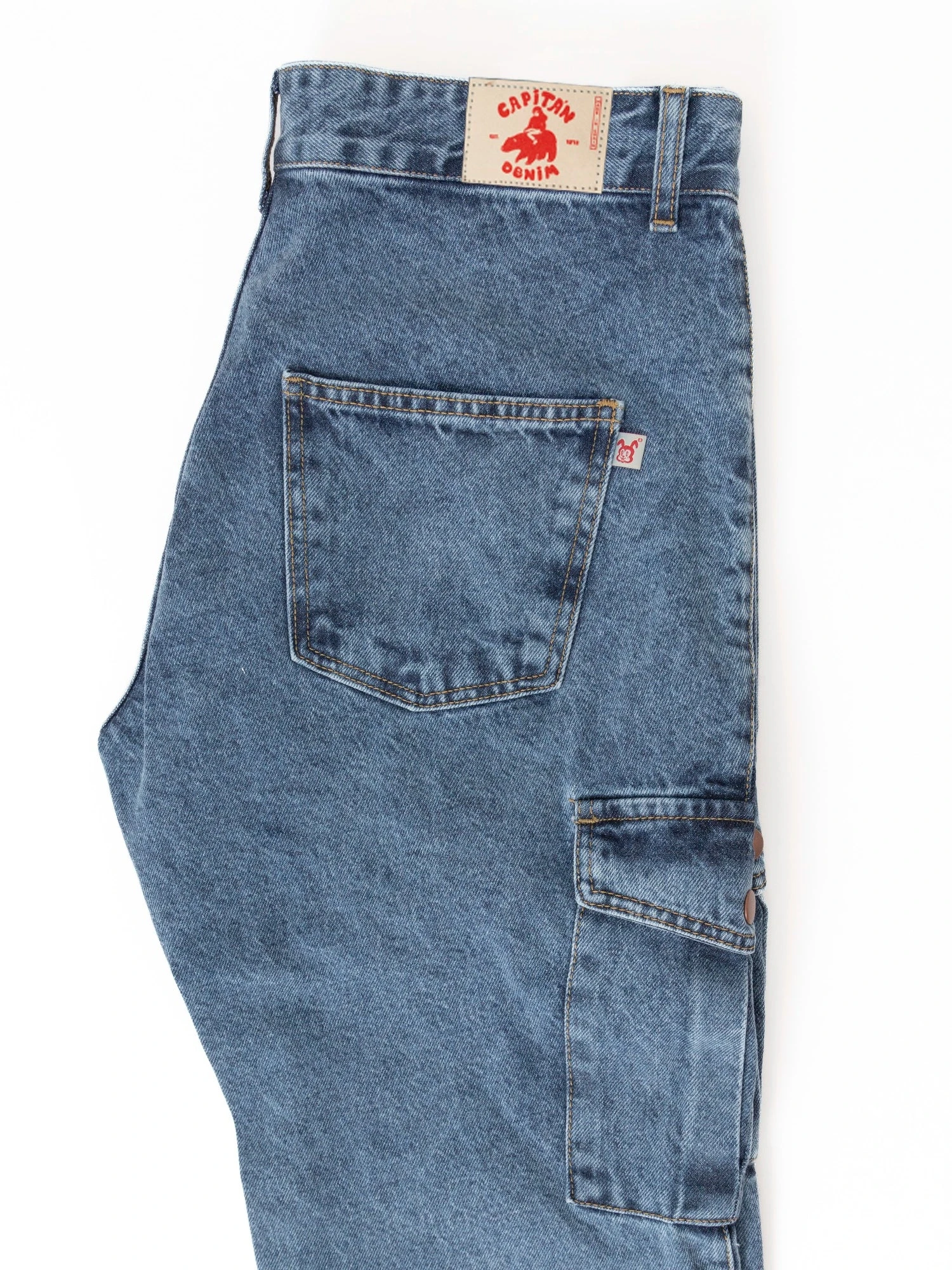 JEANS CARGO DE HOMBRE WOLF LIGHT BLUE 11 JEANS CARGO DE HOMBRE WOLF LIGHT BLUE - Imagen 9