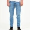 PANTALON VAQUERO SLIM DE HOMBRE FLAMINGO BRIGHT BLUE -Capitan Denim pantalones vaqueros de hombre slim recto hechos en espana comodos sostenible