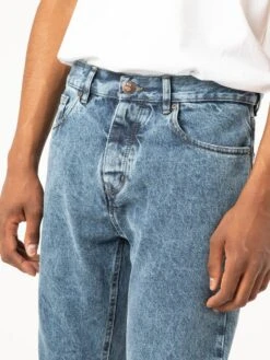 PANTALÓN VAQUERO DE HOMBRE DIXON VINTAGE MID BLUE -Capitan Denim pantalones vaqueros de hombre tapered relaxed hechos en espana comodos