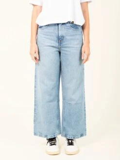 PANTALÓN VAQUERO DE MUJER CULOTTE SIMONE BRIGHT BLUE TENCEL™ Lyocell Fibers