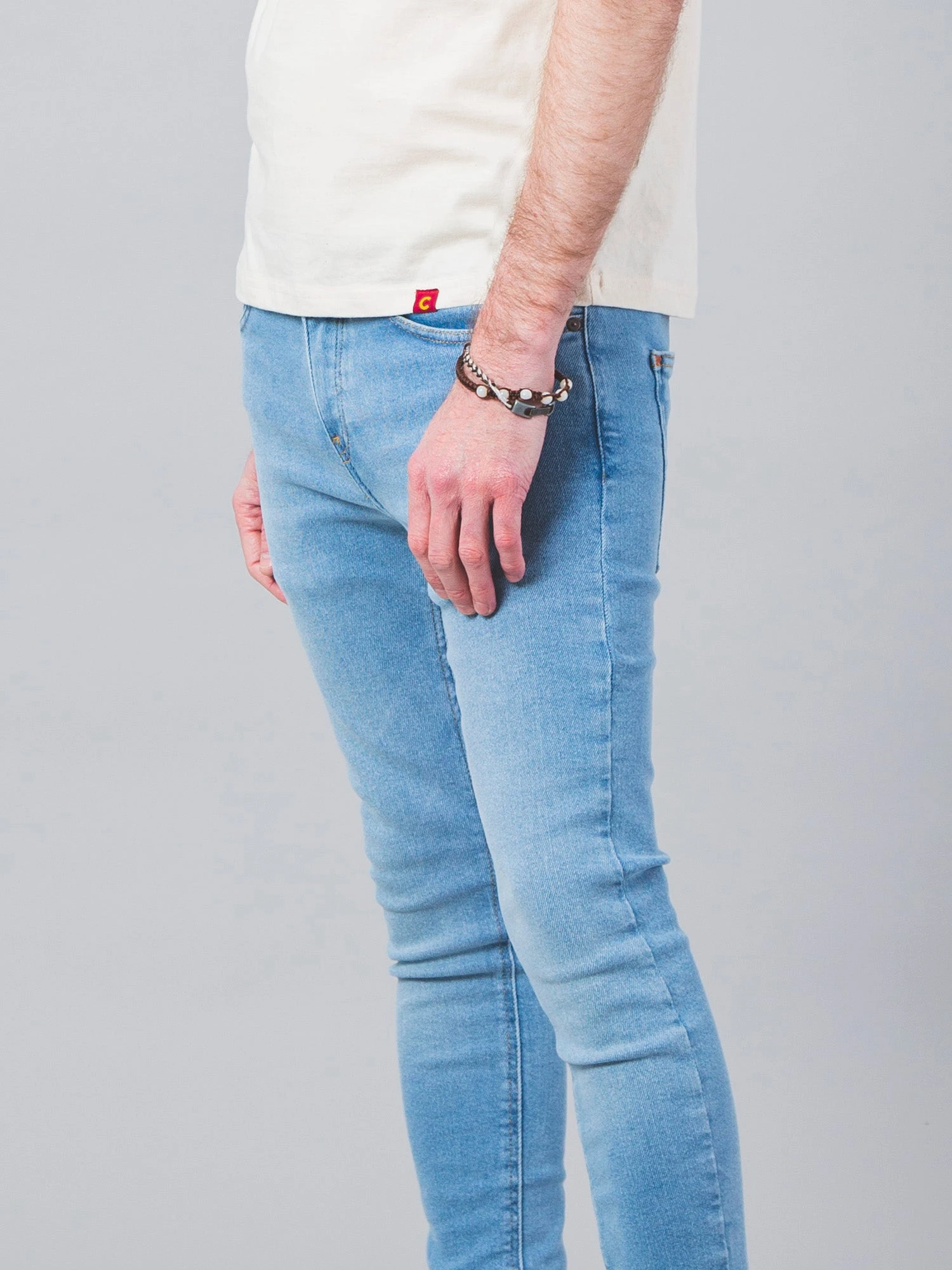 PANTALONES VAQUEROS PITILLO DE HOMBRE DUTRONC SUNNY BLUE 4 PANTALONES VAQUEROS PITILLO DE HOMBRE DUTRONC SUNNY BLUE - Imagen 2