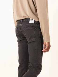 PANTALON VAQUERO SLIM DE HOMBRE FLAMINGO DARK GREY ORGANIC COTTON 13 PANTALON VAQUERO SLIM DE HOMBRE FLAMINGO DARK GREY ORGANIC COTTON -Capitan Denim pantalones vaqueros slim de hombre