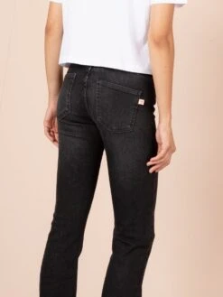 JOPLIN MID USED GREY 12 JOPLIN MID USED GREY -Capitan Denim pantalones vaqueros used grey mujer sostenibles elastano