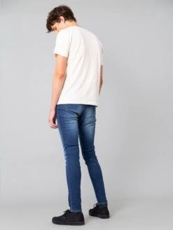 PANTALONES VAQUEROS PITILLO DE HOMBRE DUTRONC MID BLUE -Capitan Denim pantalonespitillos de hombre vaqueros comodos azul oscuro vintage sostenible hecho en espana skinny