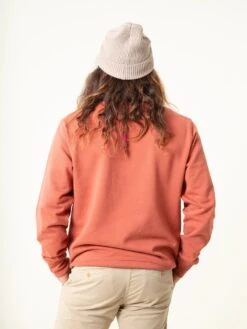 SUDADERA UNISEX BROWN -Capitan Denim sudadera unisex de algodon caldera comoda hecha en espana sostenible