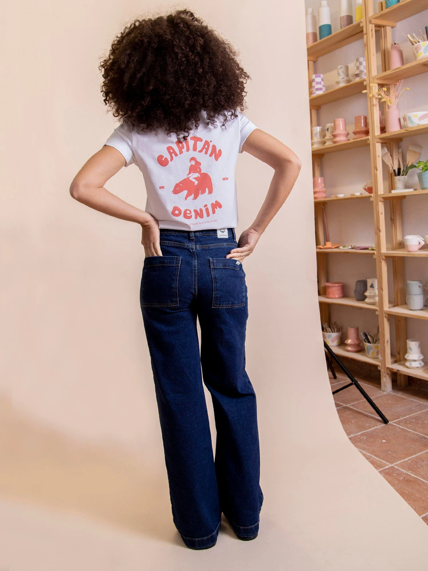 CAMISETA RED BEAR BLANCA UNISEX 6 CAMISETA RED BEAR BLANCA UNISEX - Imagen 4