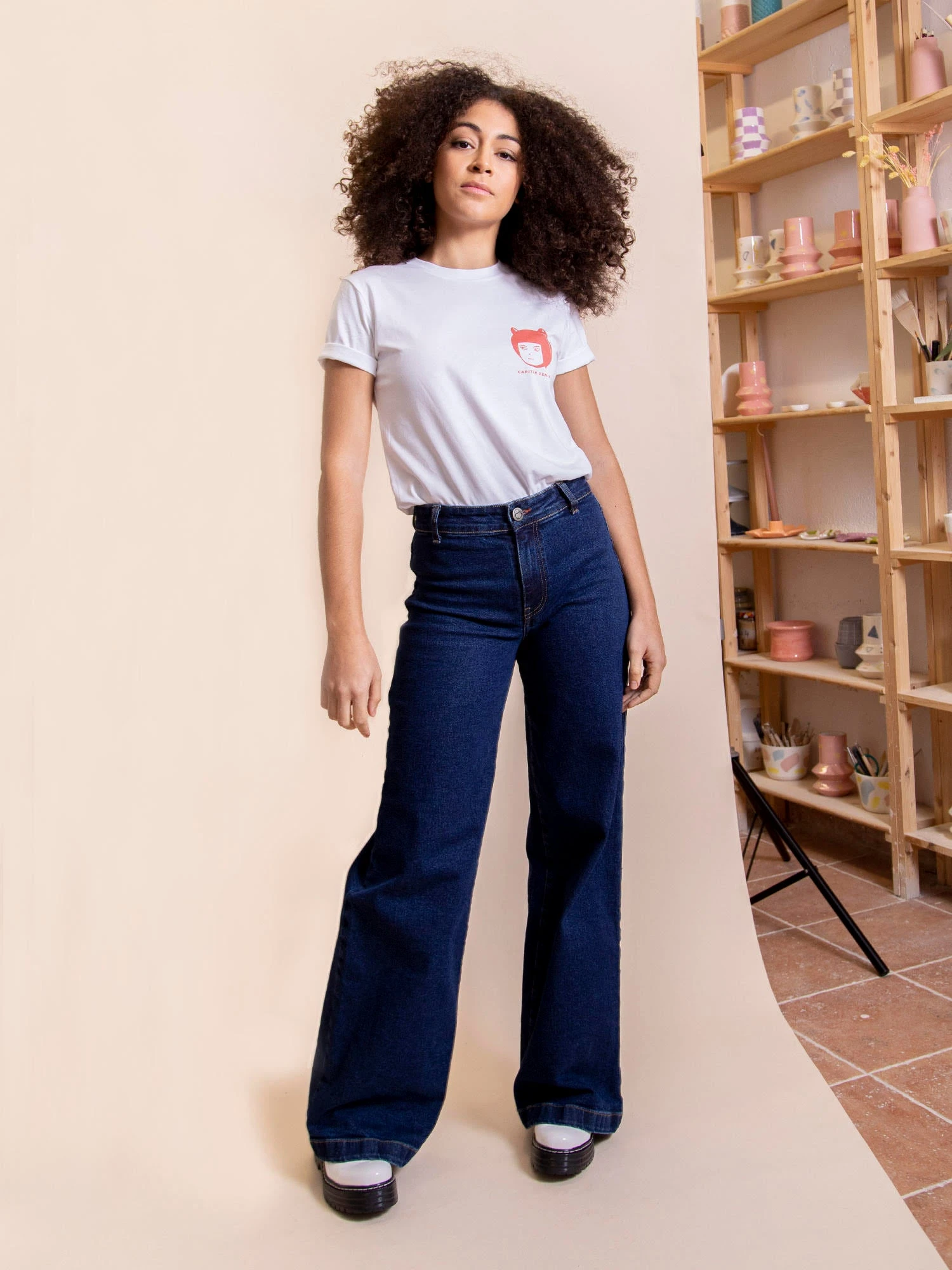 CAMISETA RED BEAR BLANCA UNISEX 5 CAMISETA RED BEAR BLANCA UNISEX - Imagen 3