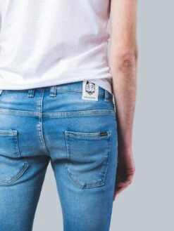 PANTALONES VAQUEROS PITILLO DE HOMBRE DUTRONC LIGHT BLUE -Capitan Denim vaqueros de entretiempo