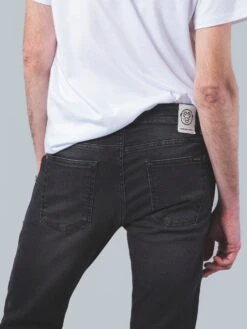 PANTALONES VAQUEROS SLIM DE HOMBRE FLAMINGO MID USED GREY -Capitan Denim vaqueros de hombre hechos en espana
