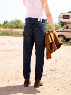 BOOKER BLUE BLACK -Capitan Denim vaqueros hechos en espana sostenibles comodos